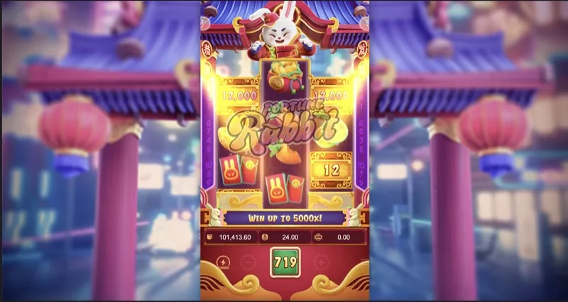 Fortune Rabbit rodadas grátis — recurso bônus Fortune Spins ativado